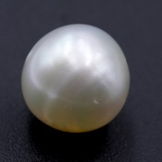 Natural Pearl (Moti) 7.21 Carat Certified Loose Gemstone | Moti Stone for Ring & Astrology
