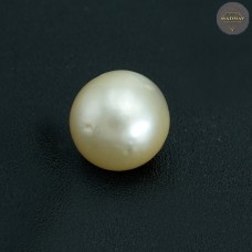 Natural Pearl (Moti) 3.27 Carat Certified Loose Gemstone | Moti Stone for Ring & Astrology